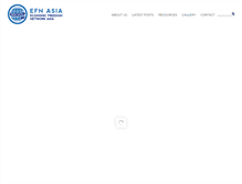 Tablet Screenshot of efnasia.org